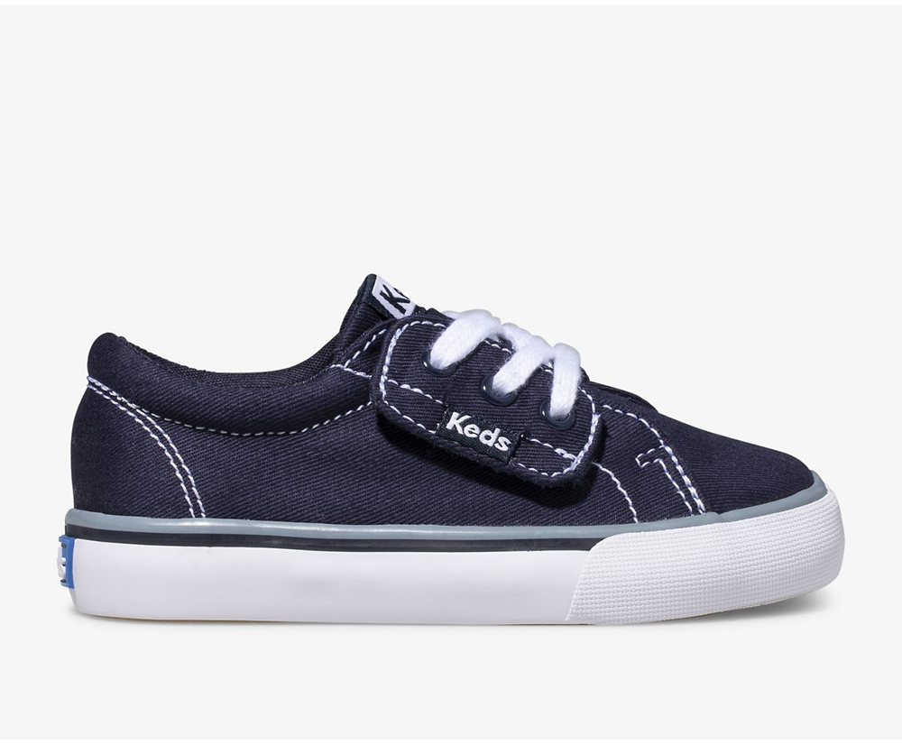 Zapatillas Keds Niños Azul Marino - Jump Kick Jr. Lona - 358-USKRHA